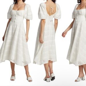 ACLER Stapleton White Lace Dress size 6